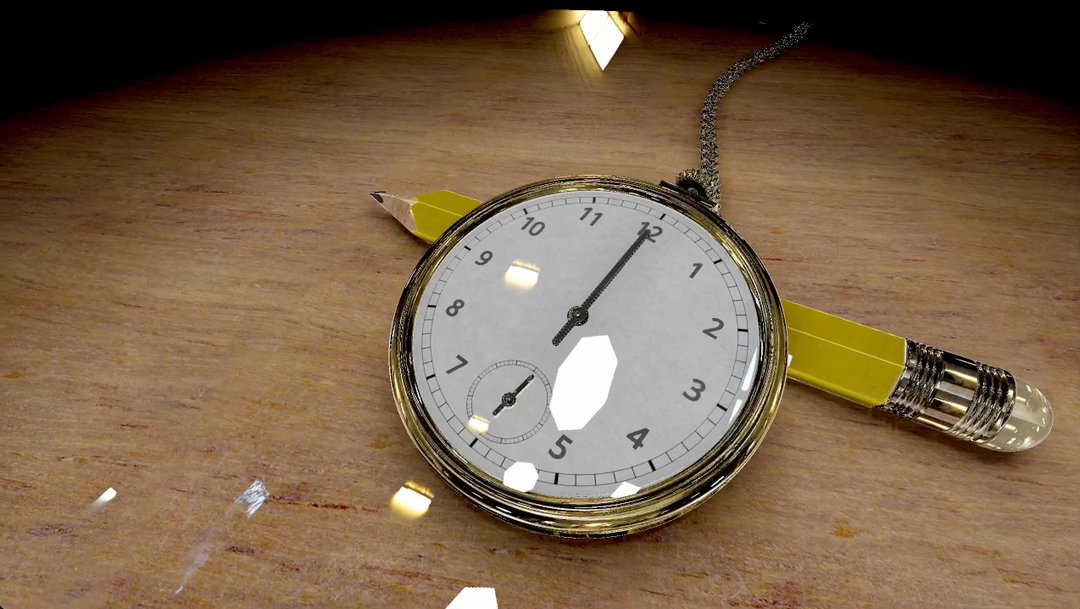 Old Watch (IBL) by Reinder ported in TouchDesigner