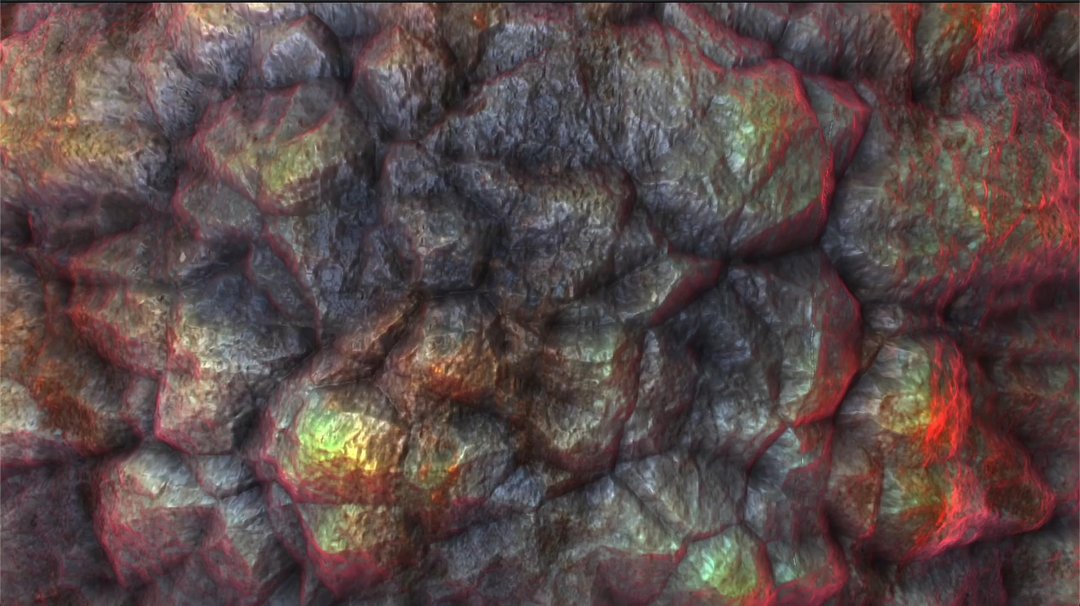 Precalculated Voronoi Heightmap by Shane
