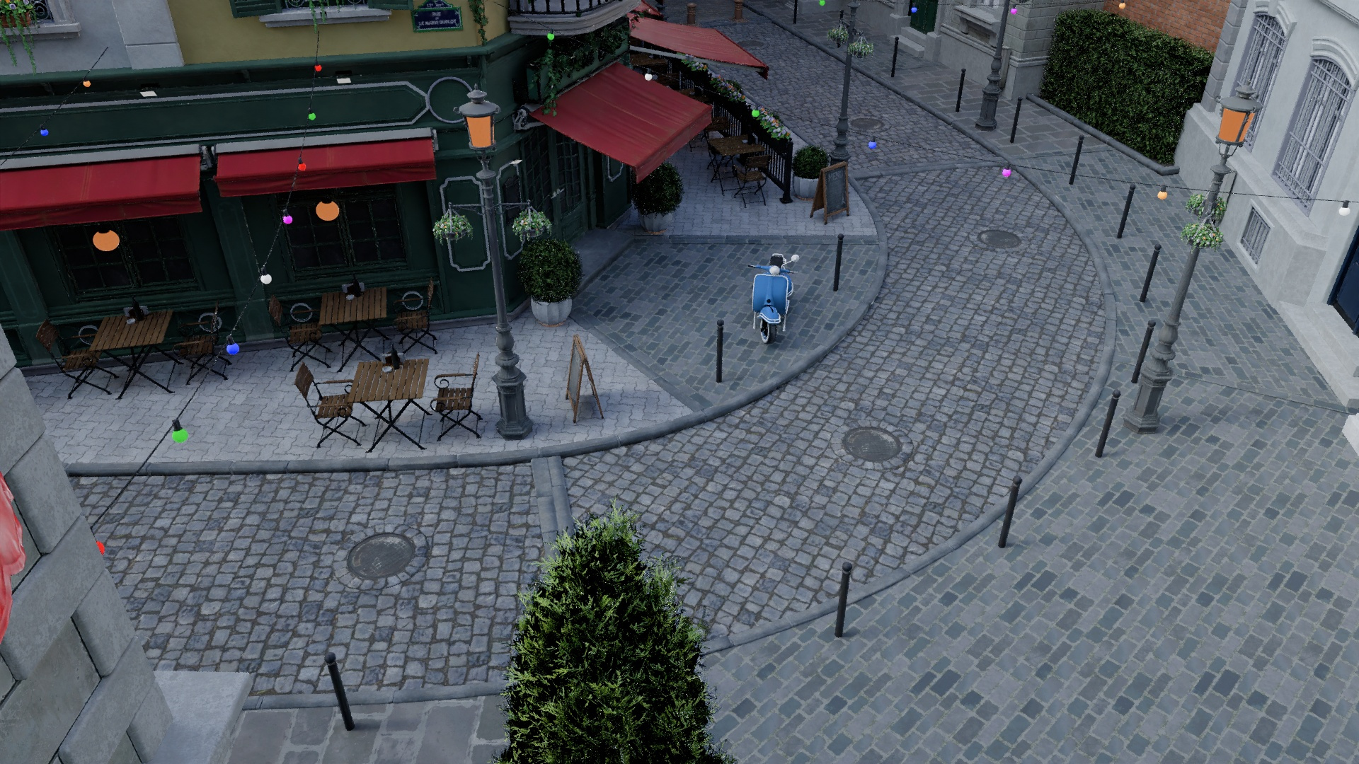 Devlog — a quiet Bistro frame