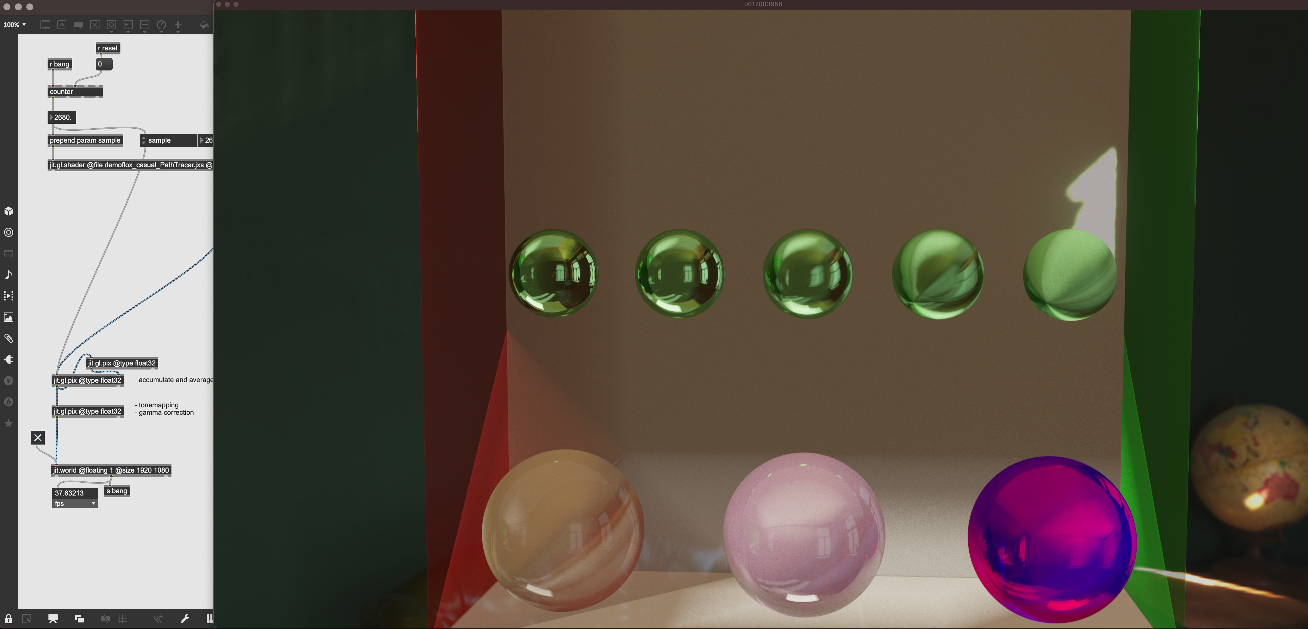 Path Tracing Rendering Technique on Max